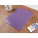 Silvine Recycled Exercise Book Lined with Margin 64 Pages A4 Purple (Pack of 10) EXRE100 SV00551