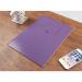 Silvine Recycled Exercise Book Lined with Margin 64 Pages A4 Purple (Pack of 10) EXRE100 SV00551