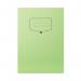 Silvine Recycled Exercise Book Lined with Margin 64 Pages A4 Green (Pack of 10) EXRE102 SV00553