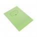 Silvine Recycled Exercise Book Lined with Margin 64 Pages A4 Green (Pack of 10) EXRE102 SV00553