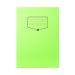 Silvine Recycled Exercise Book Lined with Margin 64 Pages A4 Green (Pack of 10) EXRE102 SV00553