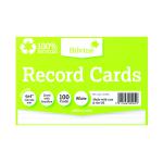 Silvine Climate Friendly Lined Record Cards 6 x 4in 564RE SV00902