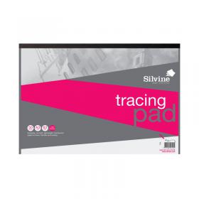 Silvine Everyday Tracing Pad 50 Sheets A3 A3T50 SV01792