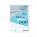Silvine Graph Pad 1510mm 50 Sheets A4 A4GP1510 SV01821