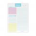 Silvine Luxpad Things To Do Desk Pad 60 Pages A5 223 SV01939