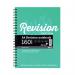 Silvine Wirebound Revision Notebook 160 Pages Green (Pack of 5) EX751 SV03482