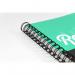 Silvine Wirebound Revision Notebook 160 Pages Green (Pack of 5) EX751 SV03482
