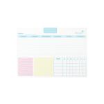 Silvine Weekly Desk Planner 52 Printed Sheets A4 225 SV40205