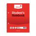 Silvine Feint Ruled Students Notebook 120 Pages 229x178mm (12 Pack) 139 SV41650