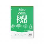 Silvine Everyday Recycled Ruled Refill Pad A4 (6 Pack) RE4FM-T SV41717