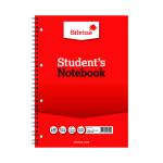 Silvine Feint Ruled Student Notebook A4 120 Pages (Pack of 12) 141 SV41720