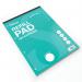 Silvine Refill Pad 160 Pages Ruled Dot Grid A4 Teal (Pack of 6) A4RPD SV41771