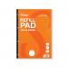 Silvine Punched Feint Ruled Sidebound Refill Pad 160 Pages A4 (6 Pack) A4SRPFM SV41803