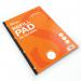 Silvine Punched Feint Ruled Sidebound Refill Pad 160 Pages A4 (6 Pack) A4SRPFM SV41803