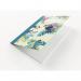 Silvine Casebound Notebook Ruled with Margin 80 Pages 4 Designs Assorted A5 (Pack of 12) NBA5SG SV41940