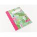 Silvine Casebound Notebook Ruled with Margin 80 Pages 4 Designs Assorted A5 (Pack of 12) NBA5SG SV41940