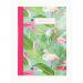 Silvine Casebound Notebook Ruled with Margin 80 Pages A4 Assorted (Pack of 12) NBA4SG SV41941