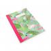 Silvine Casebound Notebook Ruled with Margin 80 Pages A4 Assorted (Pack of 12) NBA4SG SV41941