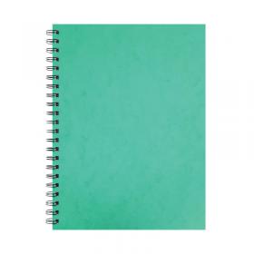 Silvine Luxpad Hardback Wirebound Notebook A4 + (Pack of 6) SPA4FEINT SV41960