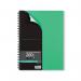 The photo captures six sleek and stylish A4 size hardback wirebound notebooks from Silvines Luxpad collection. Each notebook features a unique design on the cover and has a sturdy wire binding to keep pages in place. Perfect for organized note-taking and writing on the go.