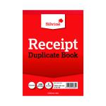 Silvine Duplicate Receipt Book 105x148mm Gummed (Pack of 12) 230 SV42360