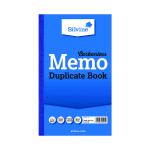 Silvine Carbonless Duplicate Memo Book 210x127mm (Pack of 6) 701-T SV42495