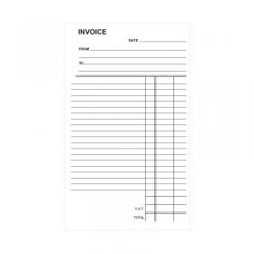 Silvine Duplicate Invoice Book 210x127mm (6 Pack) 611 SV42560