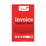 Silvine Duplicate Invoice Book 210x127mm (6 Pack) 611 SV42560