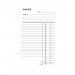 Silvine Triplicate Invoice Book 210x127mm (Pack of 6) 619 SV42562