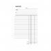 Silvine Triplicate Invoice Book 210x127mm (Pack of 6) 619 SV42562