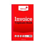 Silvine Triplicate Invoice Book 210x127mm (Pack of 6) 619 SV42562