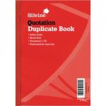 Silvine Duplicate Quotation Book 150x210mm Pack of 3 624