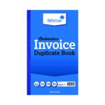 Silvine Carbonless Duplicate Invoice Book 210x127mm (Pack of 6) 711-T SV42565
