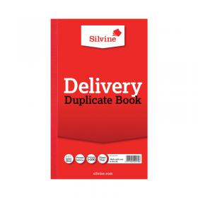 Silvine Duplicate Delivery Book 210x127mm (6 Pack) 613-T SV42570