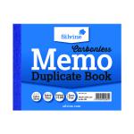 Silvine Carbonless Duplicate Memo Book 102x127mm (Pack of 12) 703-T SV42585