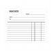 Silvine Duplicate Invoice Book 102x127mm (Pack of 12) 616 SV42630