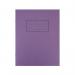 Silvine Exercise Book Ruled 229x178mm Purple (Pack of 10) EX100 SV43501