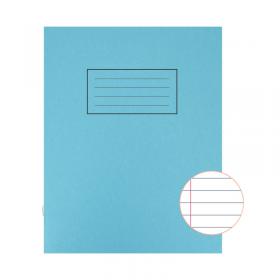 Silvine Exercise Book Ruled 229x178mm Blue (Pack of 10) EX104 SV43505