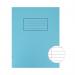 Silvine Exercise Book Ruled 229x178mm Blue (Pack of 10) EX104 SV43505