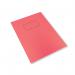 Silvine Exercise Book A4 Ruled with Margin Red (10 Pack) EX107 SV43508