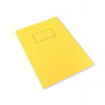 Silvine Exercise Book Ruled with Margin A4 Yellow (Pack of 10) EX109 SV43510