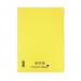 Silvine Exercise Book Ruled with Margin A4 Yellow (Pack of 10) EX109 SV43510