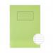 Silvine Exercise Book A4 Ruled with Margin Green (10 Pack) EX110 SV43511