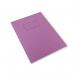 Silvine Exercise Book A4 Ruled with Margin Purple (10 Pack) EX111 SV43512