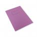 Silvine Exercise Book A4 Ruled with Margin Purple (10 Pack) EX111 SV43512