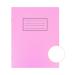 Silvine Exercise Book Plain 229x178mm Pink (Pack of 10) EX112