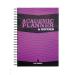 Silvine 5 Period Purple A4 Teacher Academic Planner and Record EX201