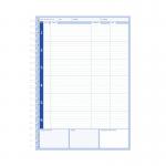 Silvine Academic Planner and Record A4 Blue EX202 SV43518