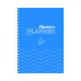 Silvine Academic Planner and Record A4 Blue 40 Name EX202 SV43518