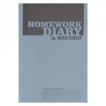 Silvine Homework Diary Record A5 Blue (Pack of 20) EX204 SV43520